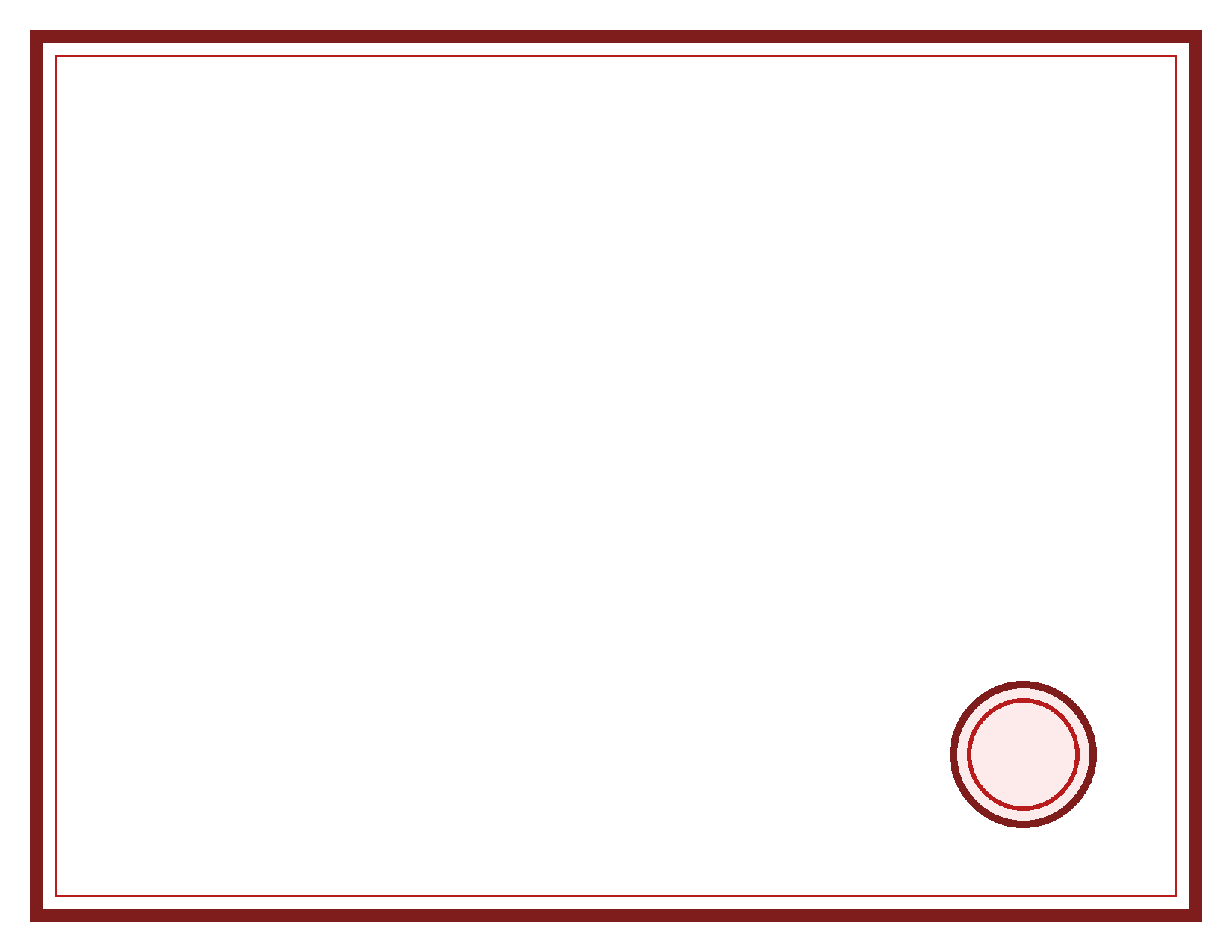 Bold Diploma Red