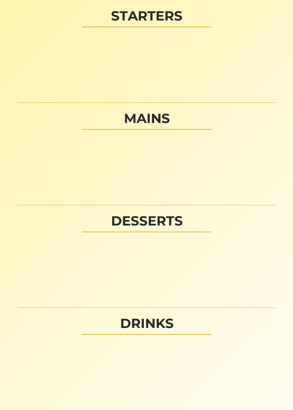 Menu Style #4