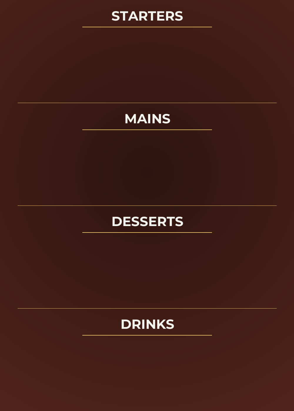 Menu Style #6