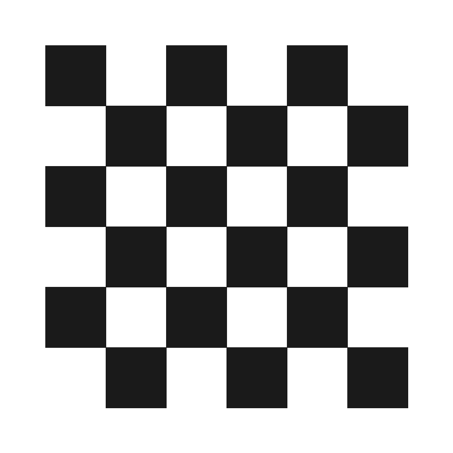 Checker Patch (Black)