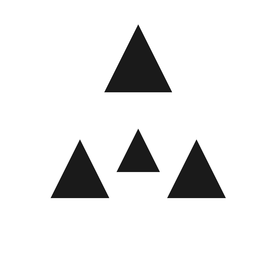 Triangle Cluster (Black)